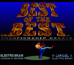 Best of the Best Championship Karate screenshot 3 for Super Nintendo